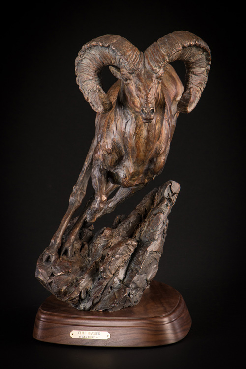 Jack of Hearts Bronze by Kim Kori 