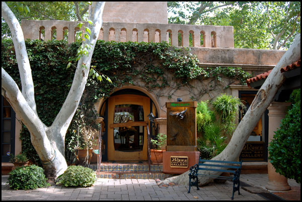 Rowe Gallery, Tlaquepaque Shopping District, Sedona, Arizona