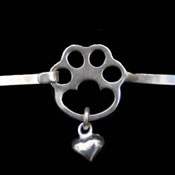 "Lacy Hibiscus Dangle Earrings" Sterling Silver Jewelry by Cherie Danielle of Rowe Gallery