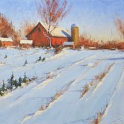 'Resting' Oil Painting by Gabor Svagrik of Rowe Gallery