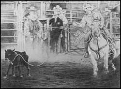 "Hot Doggie" Graphite Drawing by Jack Morley of Rowe Gallery