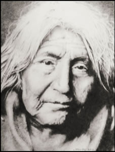 "Reflections" Graphite Drawing by Jack Morley of Rowe Gallery