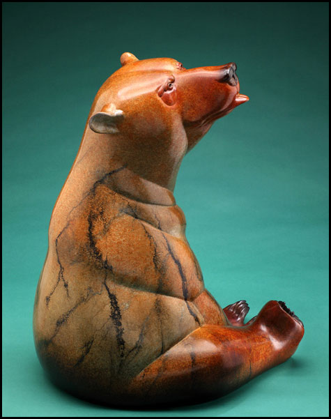 'Barefoot' Bronze Sculpture by Joshua Tobey of Rowe Gallery