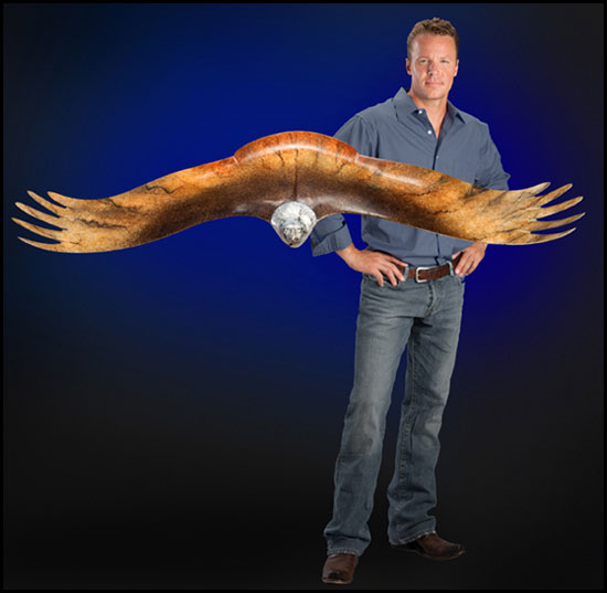 'Dreamcatcher' Bronze Sculpture by Joshua Tobey of Rowe Gallery