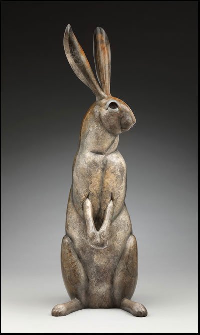 'Jackpot' Bronze Sculpture by Joshua Tobey of Rowe Gallery