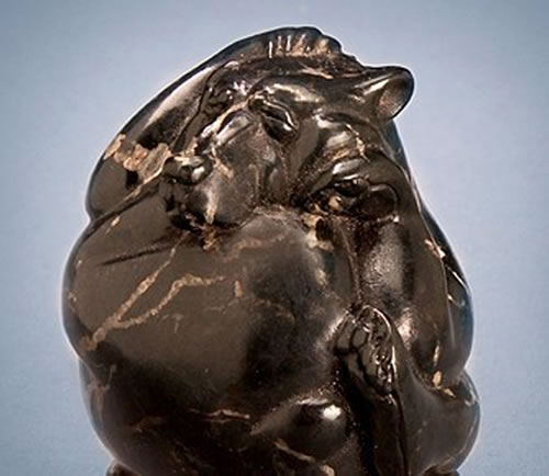 'Moonstruck' Bronze Sculpture by Joshua Tobey of Rowe Gallery