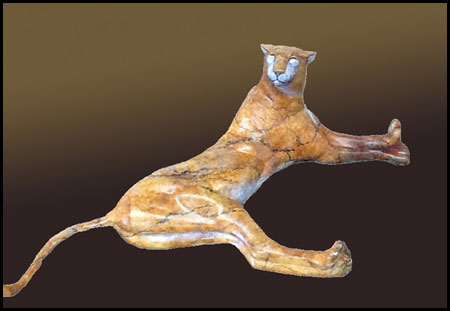 'Mountain Mama' Bronze Sculpture by Joshua Tobey of Rowe Gallery