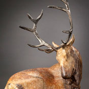 'Summit' Bronze Sculpture by Joshua Tobey of Rowe Gallery