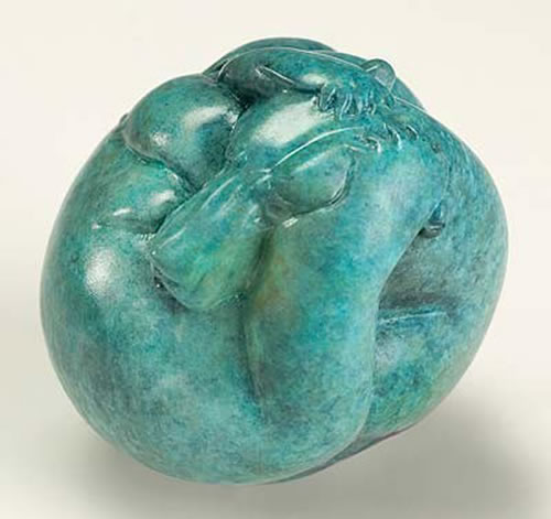 'Sweet Dreams' Bronze Sculpture by Joshua Tobey of Rowe Gallery