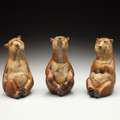 'Ace' Bronze Sculpture by Joshua Tobey of Rowe Gallery