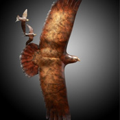 'Back to Nature' Bronze Sculpture by Joshua Tobey of Rowe Gallery