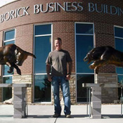 'Bellydancer' Bronze Sculpture by Joshua Tobey of Rowe Gallery