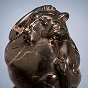 'Moonlighter' Bronze Sculpture by Joshua Tobey of Rowe Gallery