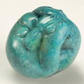 'Old Timer' Bronze Sculpture by Joshua Tobey of Rowe Gallery