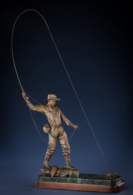 'A Moment Caught In Time' Bronze Sculpture by Ken Rowe of Rowe Gallery