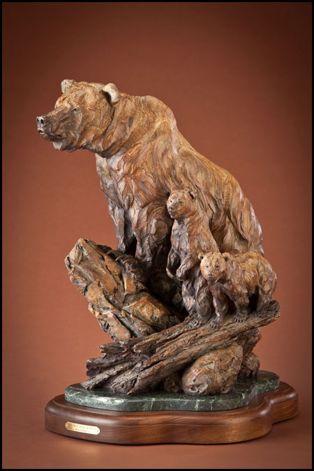 'First Year of Many' Bronze Sculpture by Ken Rowe of Rowe Gallery