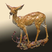 'Flora and Fauna' Bronze Sculpture by Ken Rowe of Rowe Gallery