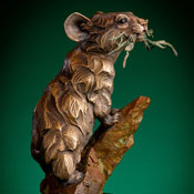 'Pika's Peak' Bronze Sculpture by Ken Rowe of Rowe Gallery