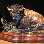 'Quiet Thunder' Bronze Sculpture by Ken Rowe of Rowe Gallery