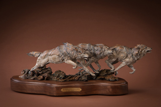 'To Horizons Unknown' Bronze Sculpture by Ken Rowe of Rowe Gallery