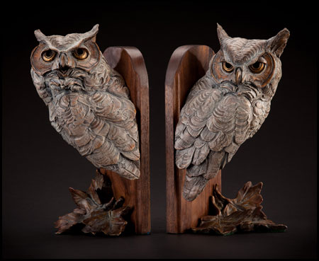 'Words of Wisdom' Bronze Sculpture by Ken Rowe of Rowe Gallery