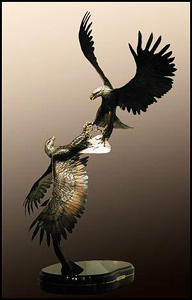 ' Those Who Grace the Skies Masterwork' Bronze Sculpture by Ken Rowe of Rowe Gallery