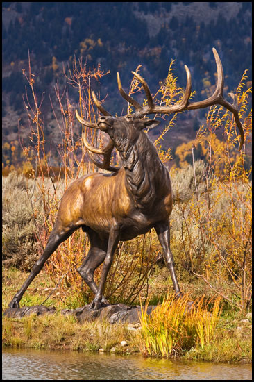 'The High and Mighty' Bronze Sculpture by Ken Rowe of Rowe Gallery