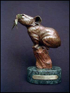 'Muchas Grasses' Bronze Sculpture by Ken Rowe of Rowe Gallery