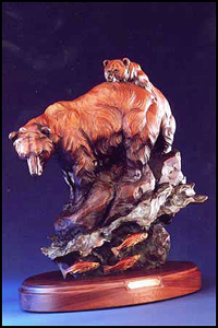 'River of Plenty' Bronze Sculpture by Ken Rowe of Rowe Gallery