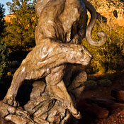 'Secret Dweller' Bronze Sculpture by Ken Rowe of Rowe Gallery