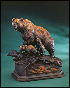 'Summer School' Bronze Sculpture by Ken Rowe of Rowe Gallery