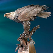 'The Defender' Bronze Sculpture by Ken Rowe of Rowe Gallery