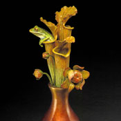 "Bayou Bouquet" Bronze Sculpture by Kim Kori of Rowe Gallery