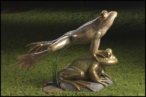 "Spring Fever" Bronze Sculpture by Kim Kori of Rowe Gallery