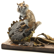 "Wild Iris" Bronze Sculpture by Kim Kori of Rowe Gallery