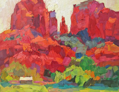 Early Spring - Larisa Aukon, Painter