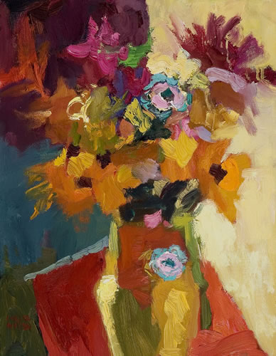 Summer - Larisa Aukon, Painter