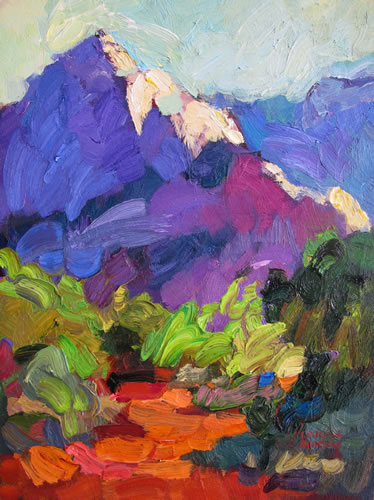 Trail Head - Larisa Aukon, Painter
