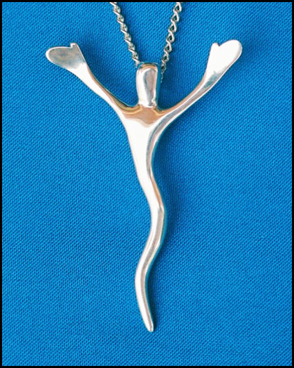 'Rising Joy' Wearable Sculpture by Liam Herbert of Rowe Gallery