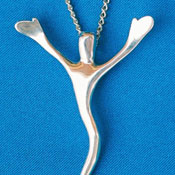 'Rising Joy' Wearable Sculpture by Liam Herbert of Rowe Gallery