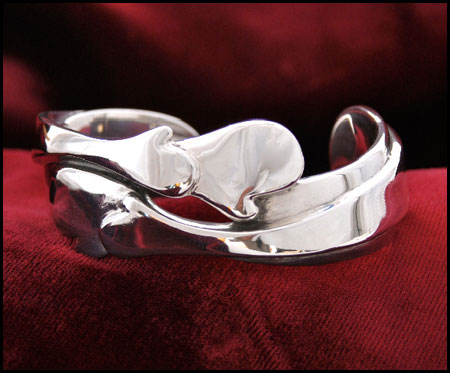 'Soul Mates Embrace' Wearable Sculpture by Liam Herbert of Rowe Gallery