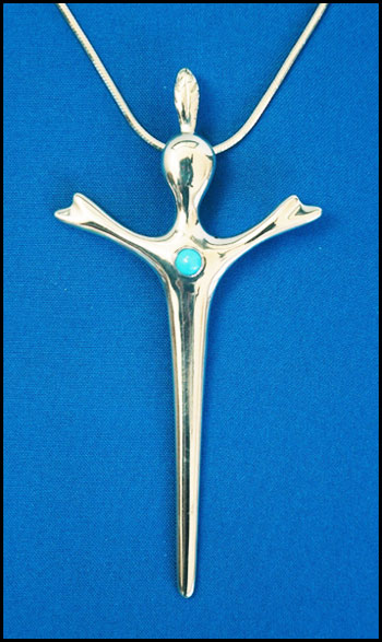 'Spirit Totem' Wearable Sculpture by Liam Herbert of Rowe Gallery