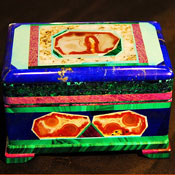 'C-1131' Intarsia Box Art by Nicolia Medvedev of Rowe Gallery