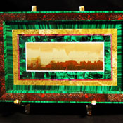 'P-1003' Intarsia Picture Art by Nicolia Medvedev of Rowe Gallery