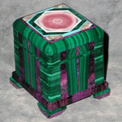 'P-1008' Intarsia Box Art by Nicolia Medvedev of Rowe Gallery