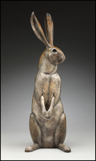 "Jackpot" Bronze Sculpture by Joshua Tobey of Rowe Gallery, Sedona Arizona