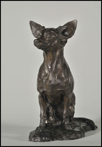 'Little Big Man' Bronze Sculpture by Richard Loffler of Rowe Gallery