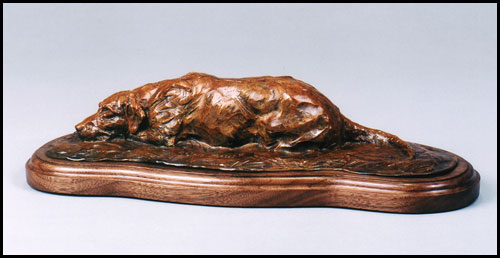'Mon Ami' Bronze Sculpture by Richard Loffler of Rowe Gallery