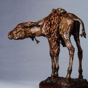 'Pepper Peddler' Bronze Sculpture by Richard Loffler of Rowe Gallery