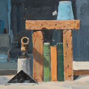 'Reflecting Pool' by Vince Fazio Oil on Canvas Landscape and Still Life Painting at Rowe Gallery